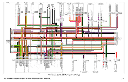 2023 Harley-Davidson Wiring Diagrams All Models - page 132