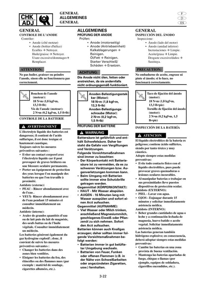 Yamaha F6 F8 Outboard service manual - page 135