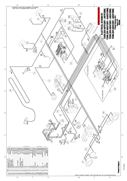 Bobcat T2556 2566 Telescopic Handler Service Manual PDF