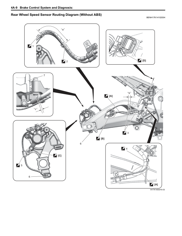 Manual de servicio de la motocicleta Suzuki GSX-R1000 | 2017-2022 GSXR1000