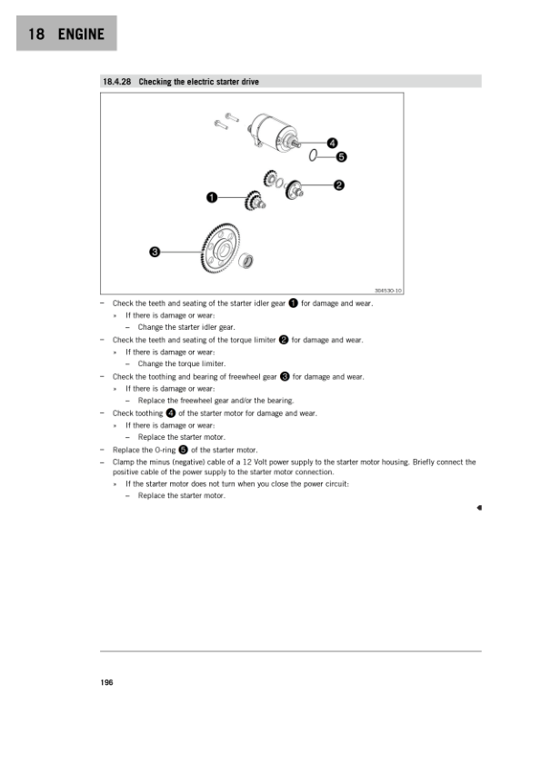 Manual de servicio de la motocicleta KTM 125 Duke | 2018-2023