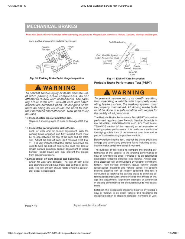 EZGO Shuttle 4X Golf Car Service Manual PDF | 2013-2016