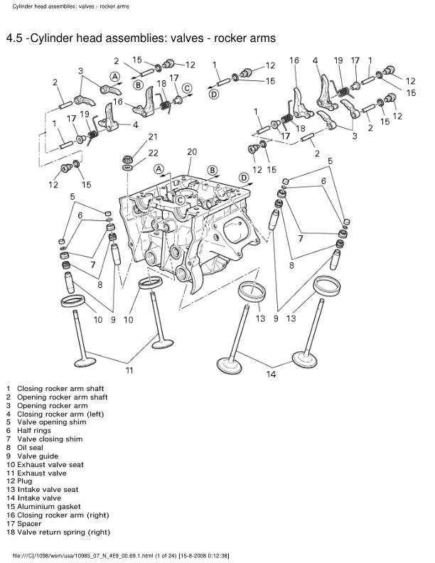 Manual de servicio de motocicleta Ducati 1098S Superbike | 2007-2012