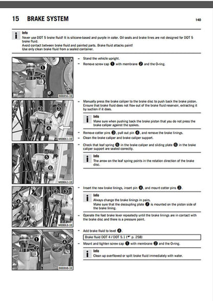 KTM 450 SX-F 2015 service manual - page 142