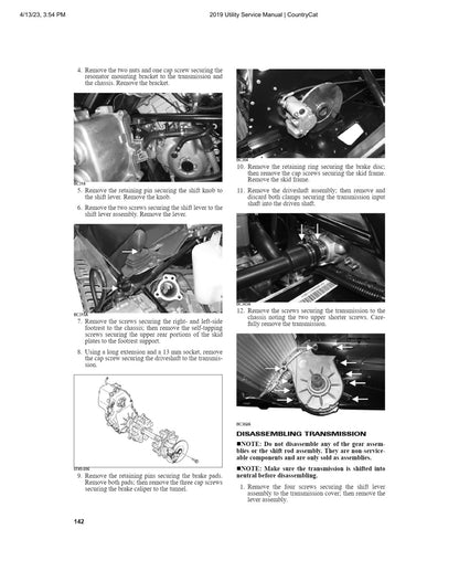 Arctic Cat Utility Snowmobile 2019 service manual - page 143