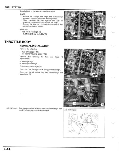 Honda VFR800F 2014-2015 service manual - page 145