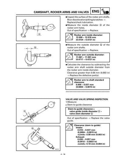 Yamaha Kodiak 400 YFM400FWA 2000 service manual - page 145