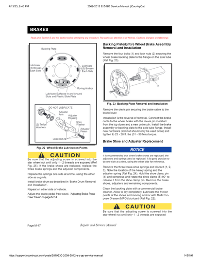 EZGO ST Shuttle 4/6 Golf Car Service Manual PDF | 2009-2013