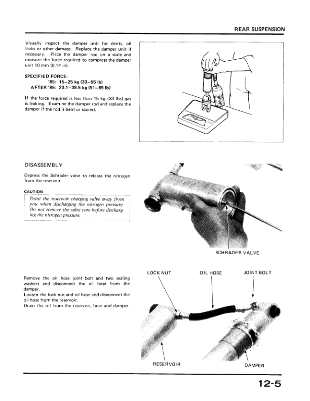 Manuel d’entretien de moto Honda ATC250 Big Red PDF | 1985–1986