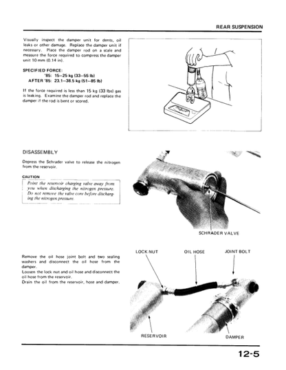 Manuel d’entretien de moto Honda ATC250 Big Red PDF | 1985–1986