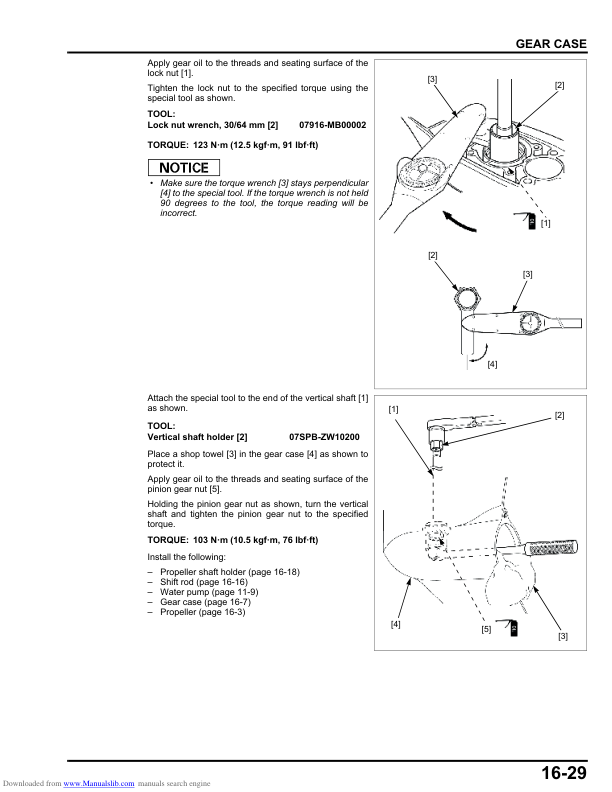 Tohatsu BFT75A BFT90A Outboard Service Manual PDF | 2013-2020