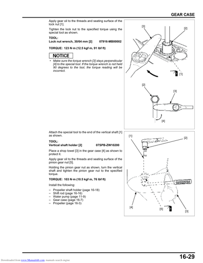 Tohatsu BFT75A BFT90A Outboard Service Manual PDF | 2013-2020