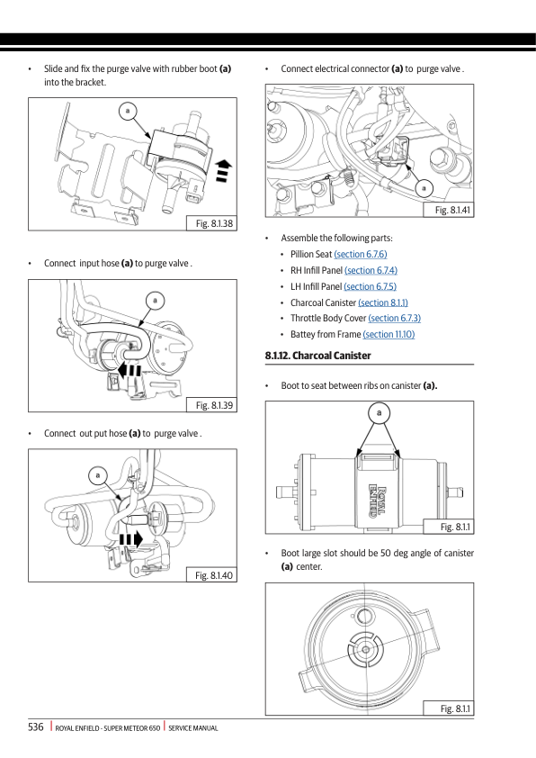 Manual de servicio de la motocicleta Royal Enfield Super Meteor 650 BS VI | 2022-2026