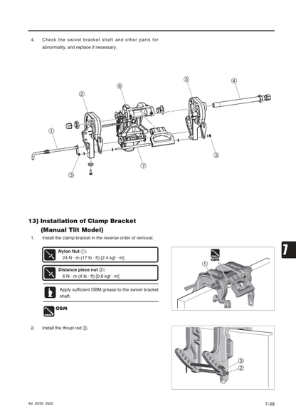 Tohatsu MFS25D MFS30D Outboard Service Manual PDF | 2022-2026