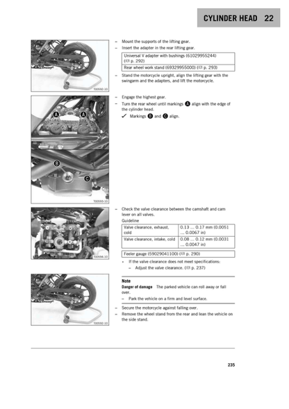 KTM 125 Duke Motorcycle Service Manual PDF | 2017-2020