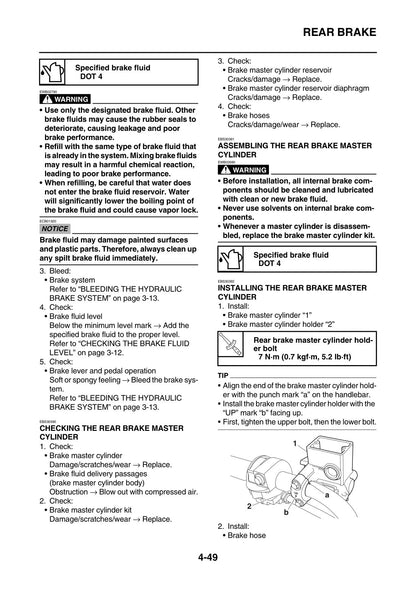 Yamaha Grizzly 700 2021 service manual - page 150