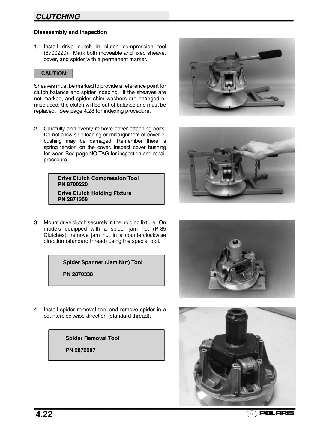 Polaris Pro X 2003 service manual - page 154