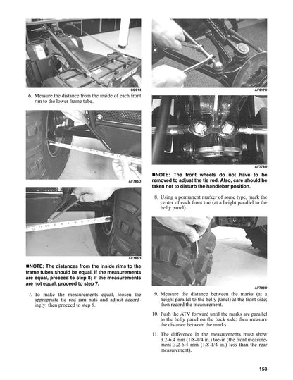 Arctic Cat 700 Diesel SD ATV Service Manual 2011 - page 154
