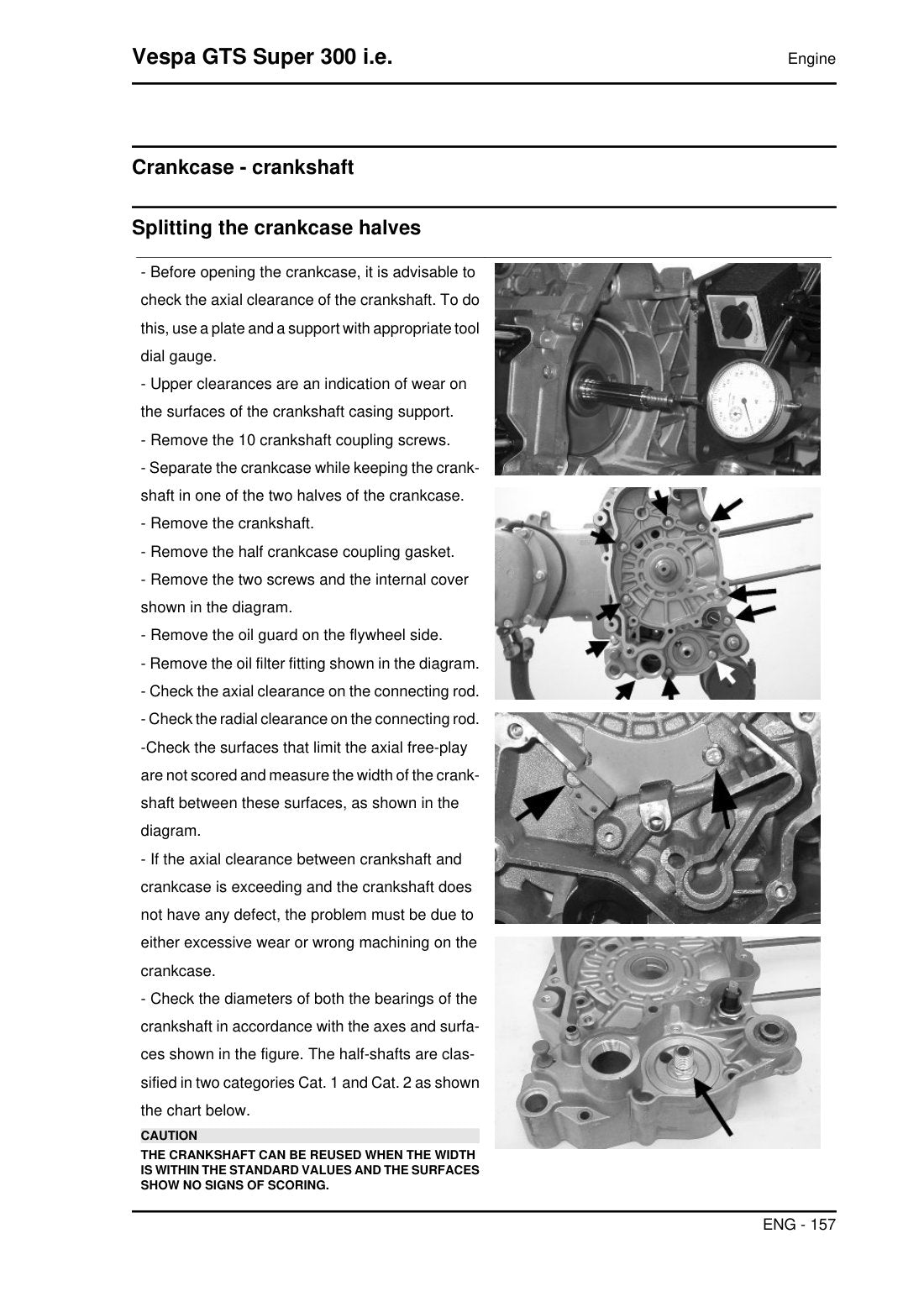 Vespa GTS 300 2015 service manual - page 157