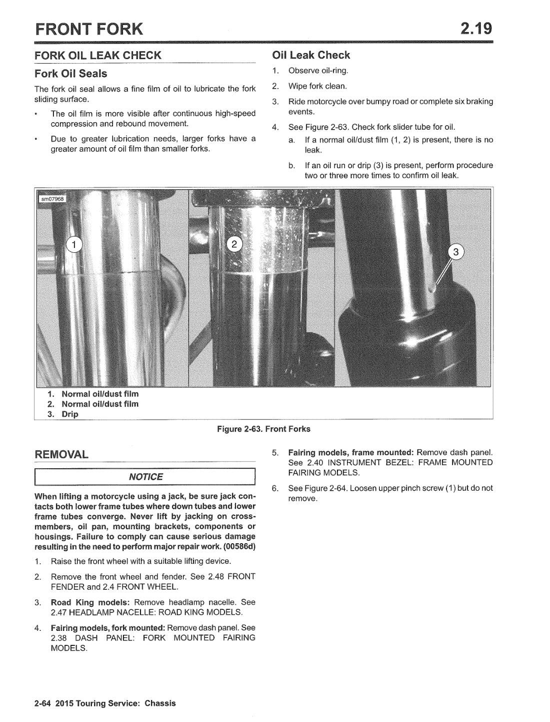 2015 Harley-Davidson Touring Motorcycle Service Manual - page 158