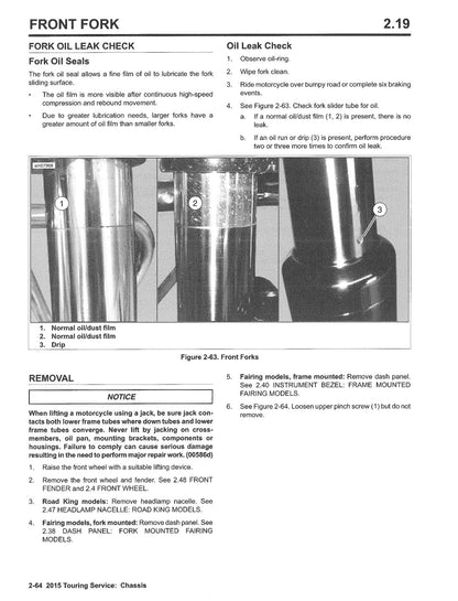 2015 Harley-Davidson Touring Motorcycle Service Manual - page 158