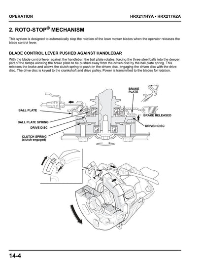 Honda HRX217 K6 service manual - page 159