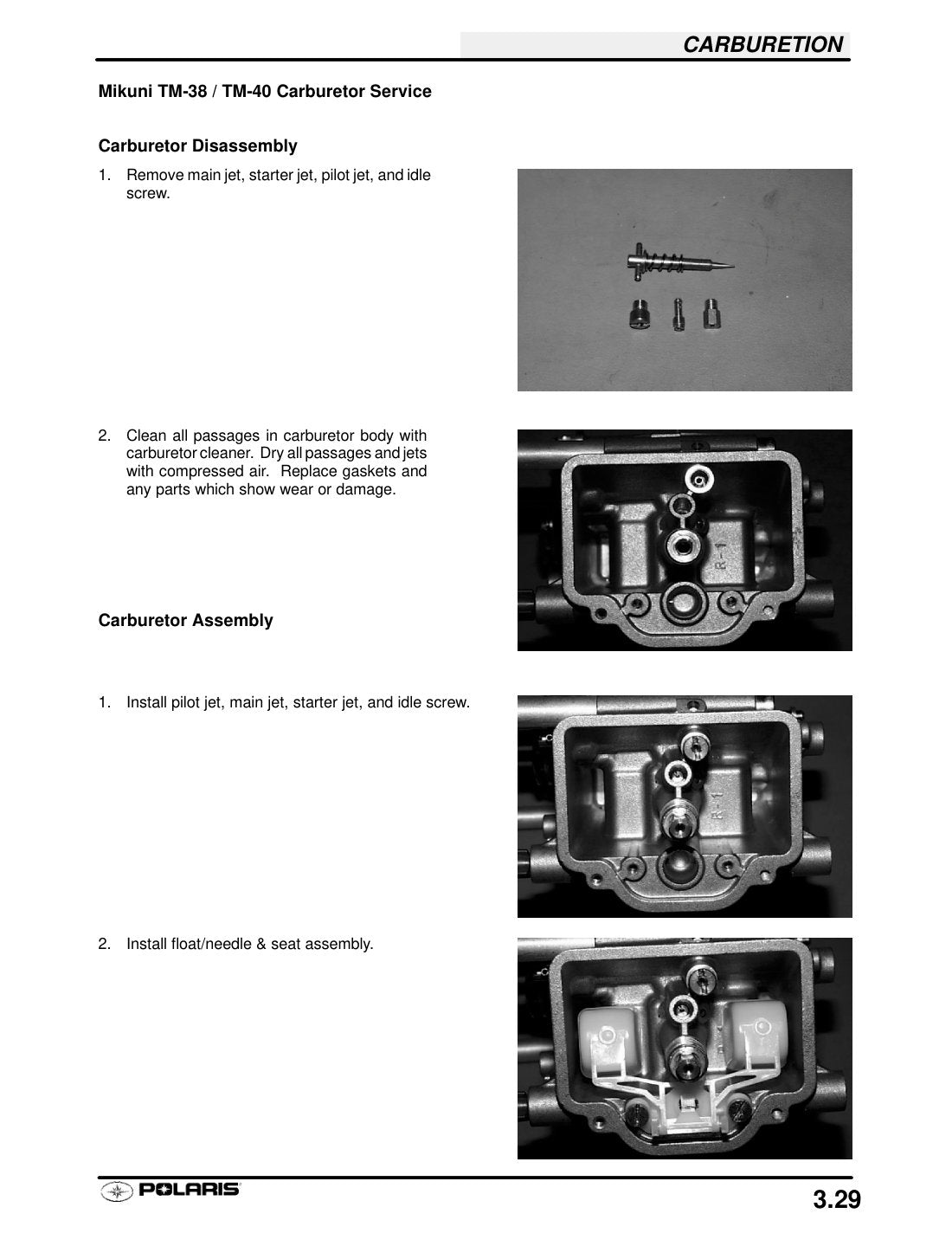 Polaris High Performance 2001 service manual - page 159