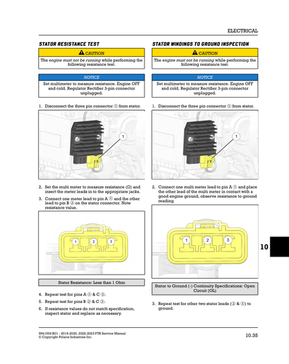 Manual de servicio de motocicleta Indian FTR1200 | 2019-2024
