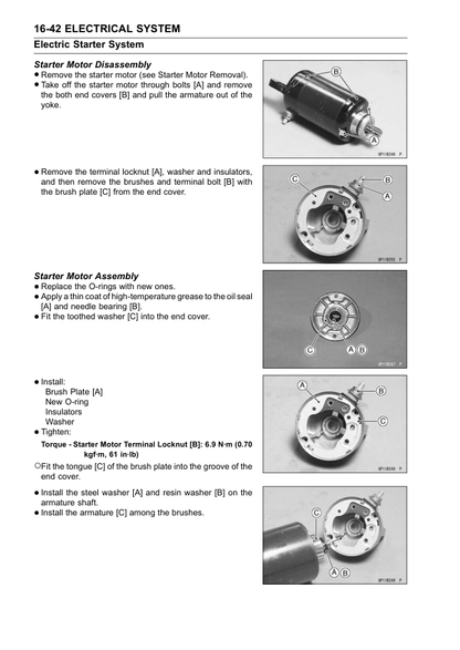Manuale di servizio moto Kawasaki Ninja 250R | 2008-2012
