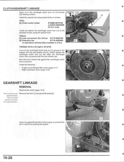 Honda CRF110F 2013-2015 service manual - page 160