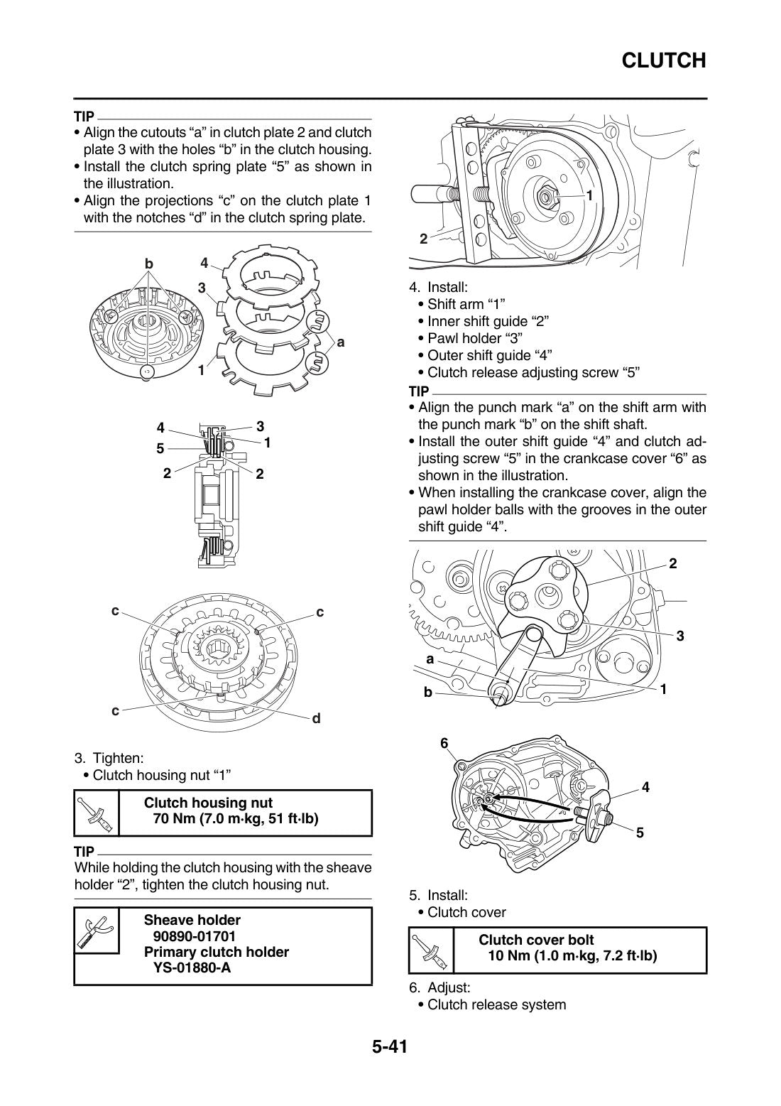 Yamaha TT-R50E Motorcycle Service Manual 2012 - page 161