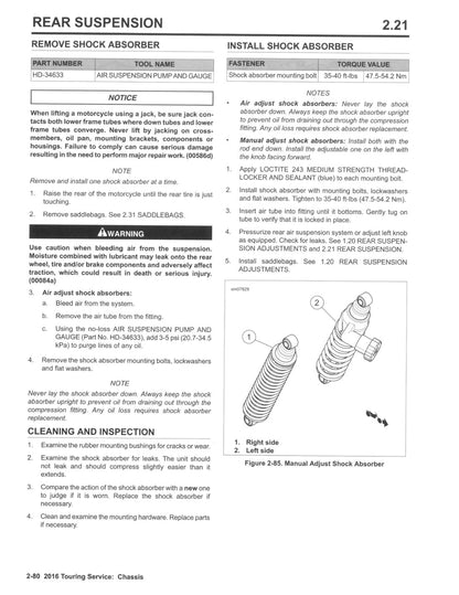 2016 Harley-Davidson Touring Motorcycle Service Manual - page 171