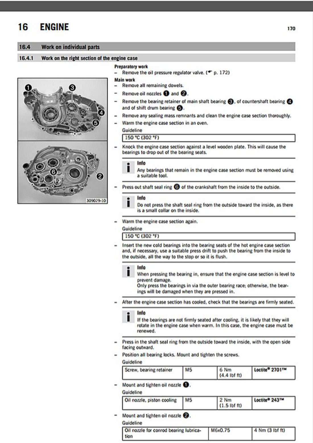 KTM 450 SX-F 2015 service manual - page 172