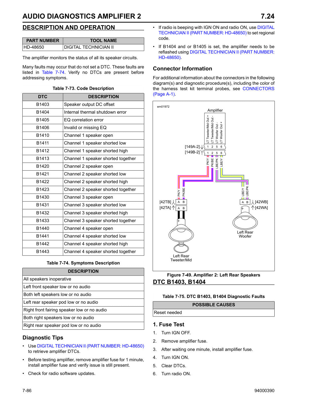 2017 Harley-Davidson Touring Service & Electrical Diagnostic Manual - page 1779