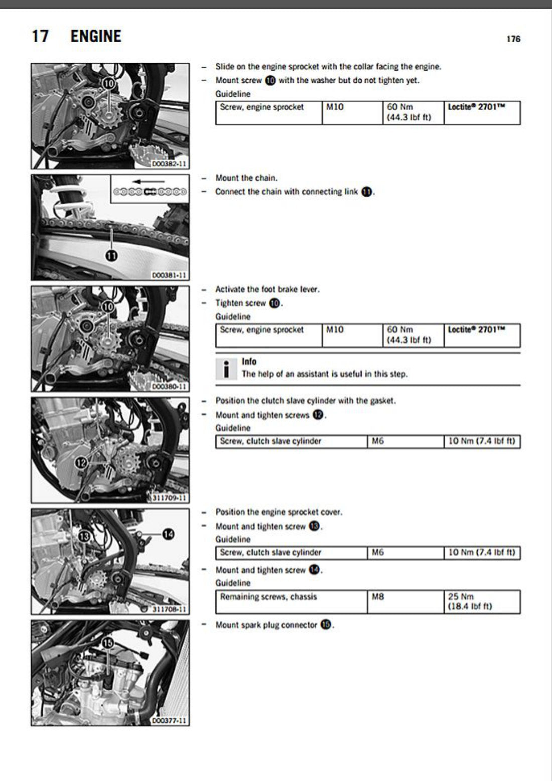 KTM 450 SX-F 2016 service manual - page 178
