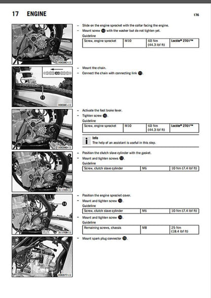 KTM 450 SX-F 2016 service manual - page 178