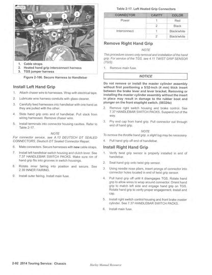 2014 Harley-Davidson Touring Motorcycle Service Manual - page 185