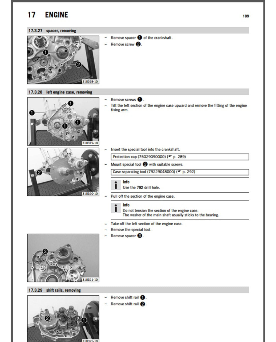 KTM 250 SX-F 2016 service manual - page 191