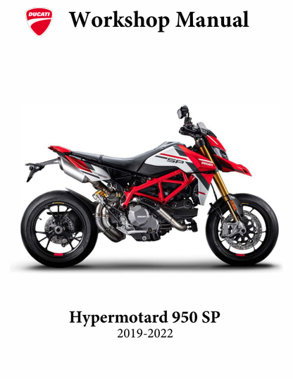 Ducati Hypermotard 950 SP Motorcycle Service Manual PDF | 2019-2022