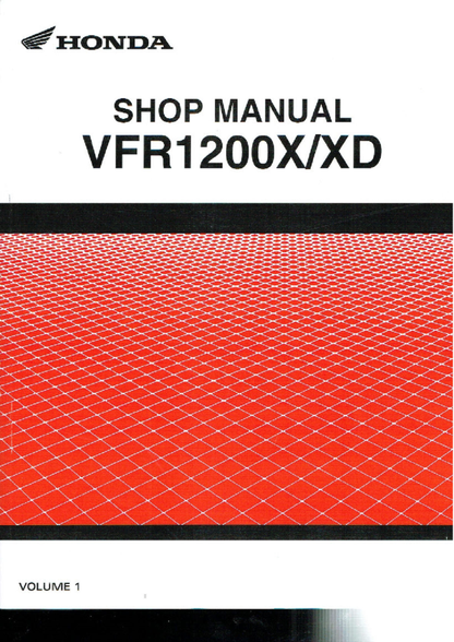 Manual de servicio de la motocicleta Honda VRF1200X Crossrunner | 2012-2021