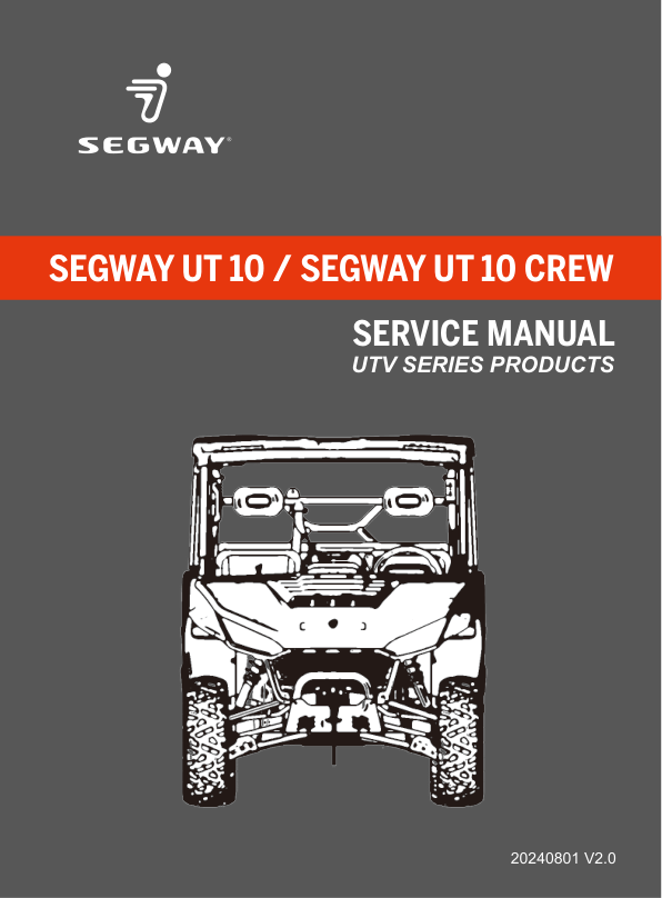 Segway Fugleman UT10 | UT10 CREW Service Manual PDF | 2024-2026
