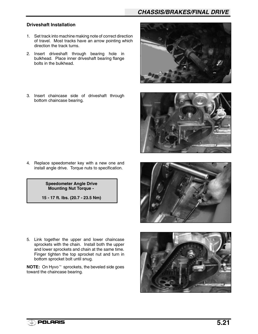 Polaris Pro X 2003 service manual - page 205