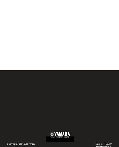 Yamaha VK540 2000 service manual - page 211