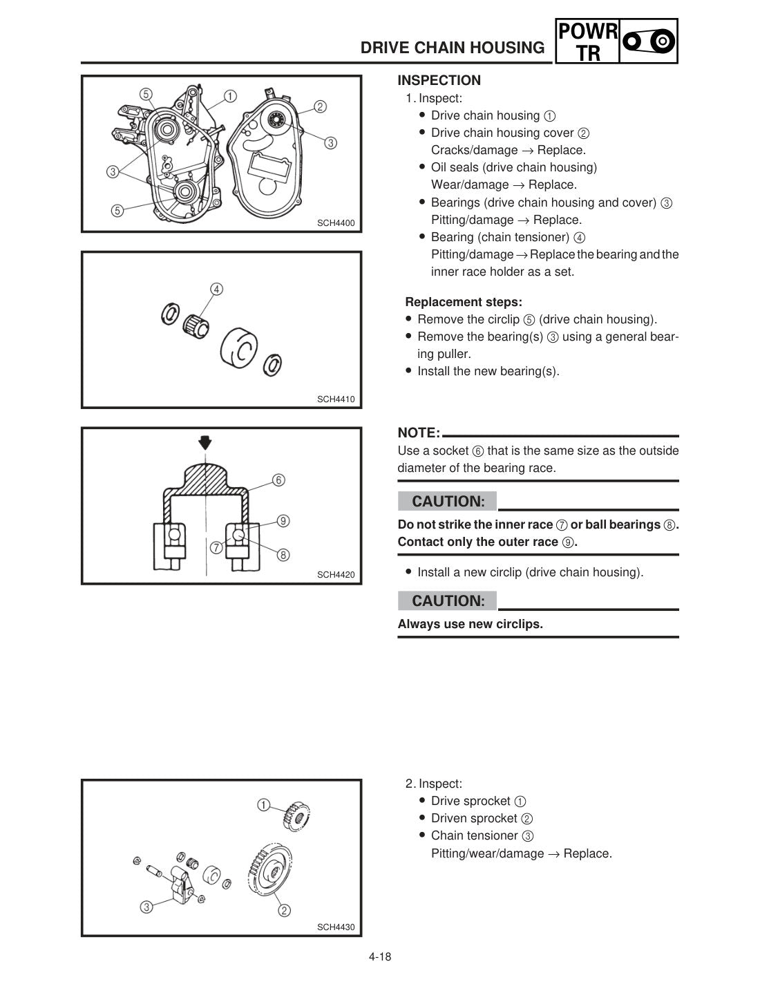 Yamaha VX700 SX700 MM700 VT700 2000 service manual - page 238