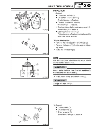 Yamaha VX700 SX700 MM700 VT700 2000 service manual - page 238