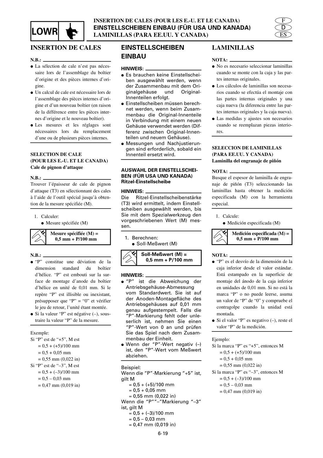 Yamaha F20A F25A Outboard service manual - page 243