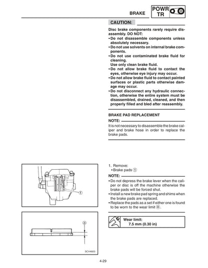 Yamaha RX-1 RX Warrior RX-1 Mountain 2003-2005 service manual - page 245