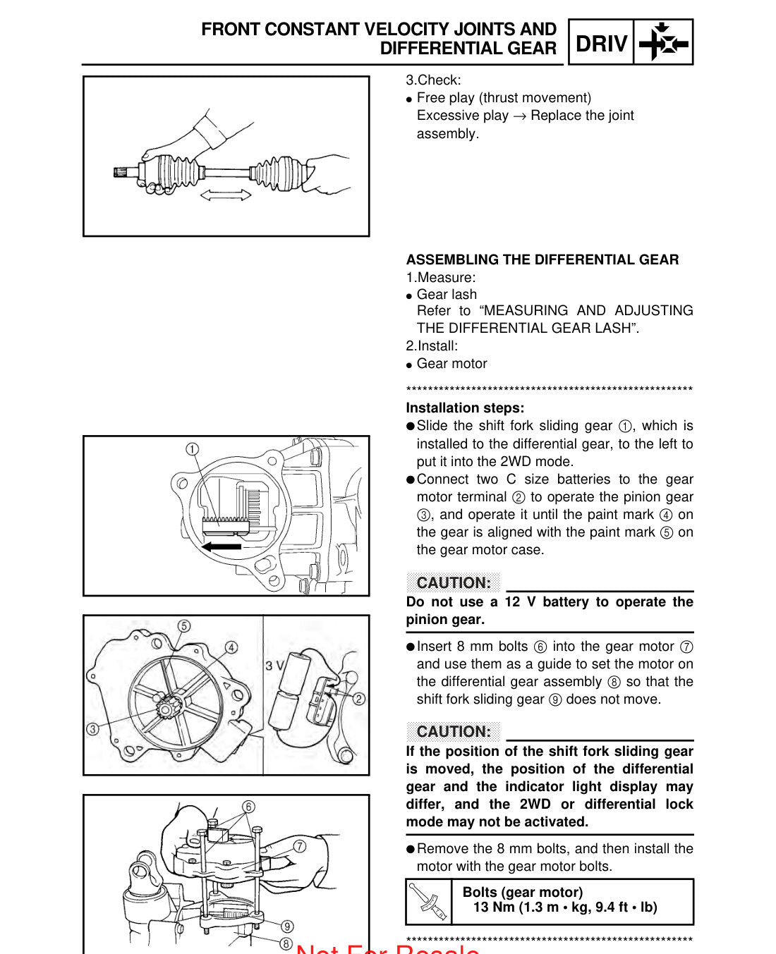 Yamaha Kodiak 450 YFM450FAR 2002 service manual - page 248