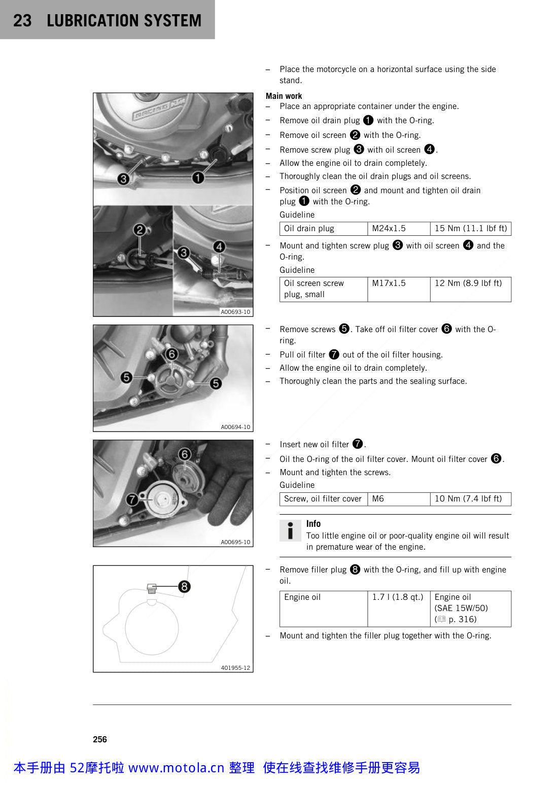 KTM 390 Adventure 2020 service manual - page 258