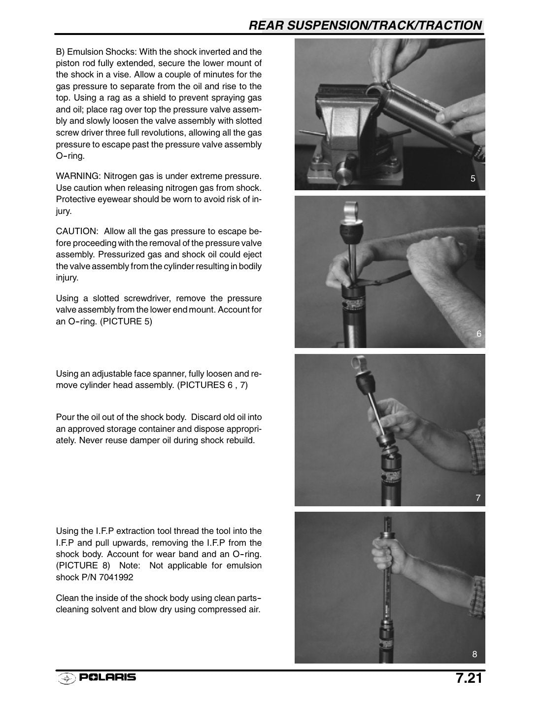 Polaris Pro X 2003 service manual - page 259